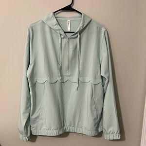 Light Green Hooded Jacket